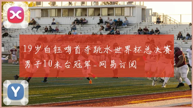 19岁白钰鸣首夺跳水世界杯总决赛男子10米台冠军_网易订阅